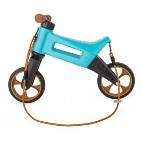 Bicicleta fara pedale Funny Wheels Rider SuperSport 2 in 1 Aqua - poza 3