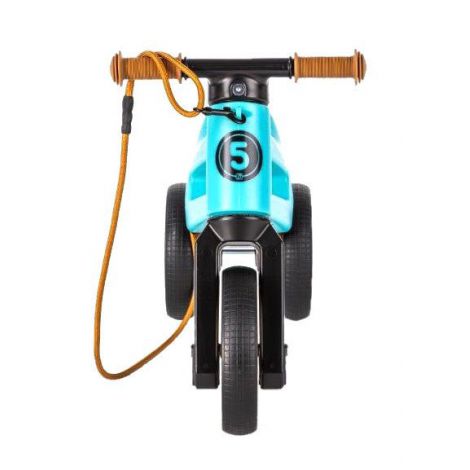 Bicicleta fara pedale Funny Wheels Rider SuperSport 2 in 1 Aqua - poza 4