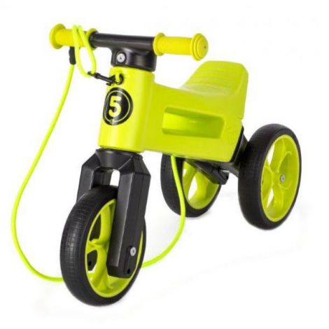 Bicicleta fara pedale Funny Wheels Rider SuperSport 2 in 1 Lime - poza 1