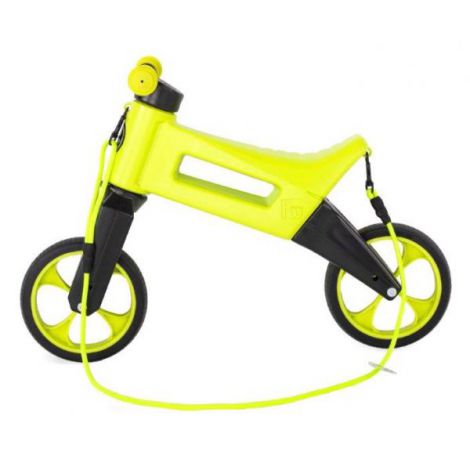 Bicicleta fara pedale Funny Wheels Rider SuperSport 2 in 1 Lime - poza 4