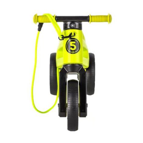 Bicicleta fara pedale Funny Wheels Rider SuperSport 2 in 1 Lime - poza 5