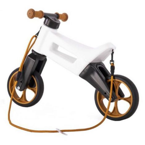 Bicicleta fara pedale Funny Wheels Rider SuperSport 2 in 1 Pearl - poza 3