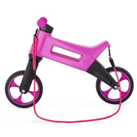Bicicleta fara pedale Funny Wheels Rider SuperSport 2 in 1 Violet - poza 5