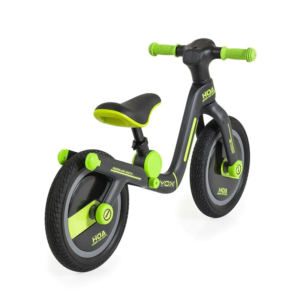Bicicleta fara pedale Moni Byox 12 inch Harly Green - poza 3