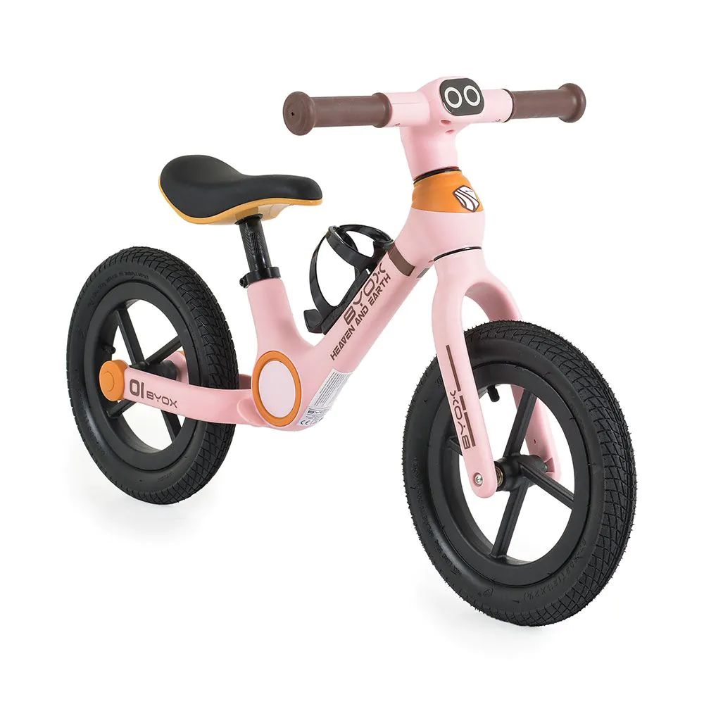 Bicicleta fara pedale Moni Byox 12 inch Orb Pink - poza 1