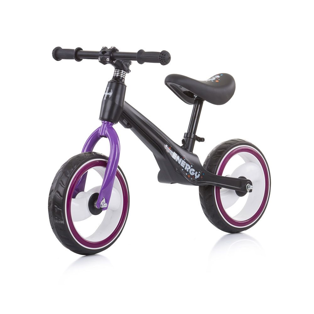 Bicicleta fara pedale pentru fete 12 inch Chipolino Energy Balancing Mov - poza 1