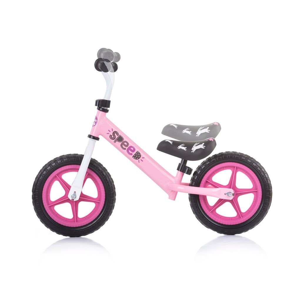 Bicicleta fara pedale pentru fete 12 inch Chipolino Speed Balancing Roz - poza 3