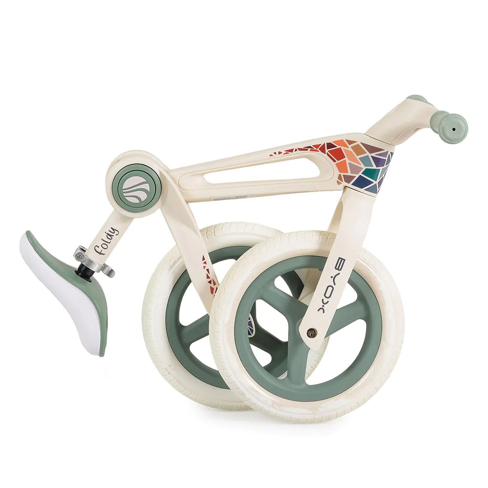 Bicicleta fara pedale pliabila Byox Foldy 12 inch Verde - poza 2