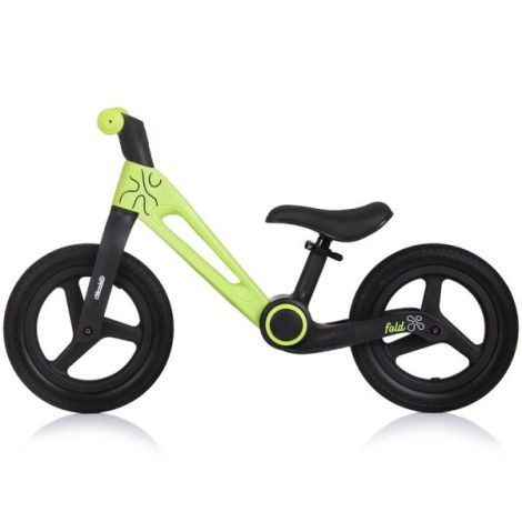 Bicicleta fara pedale pliabila Chipolino Fold X green - poza 1