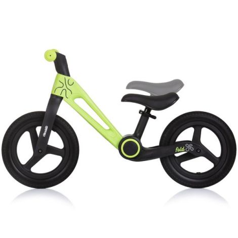 Bicicleta fara pedale pliabila Chipolino Fold X green - poza 2