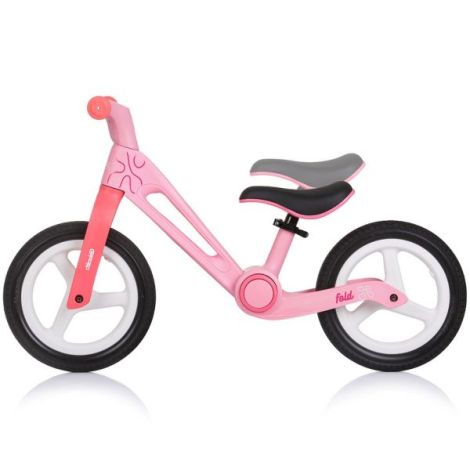 Bicicleta fara pedale pliabila Chipolino Fold X pink - poza 2
