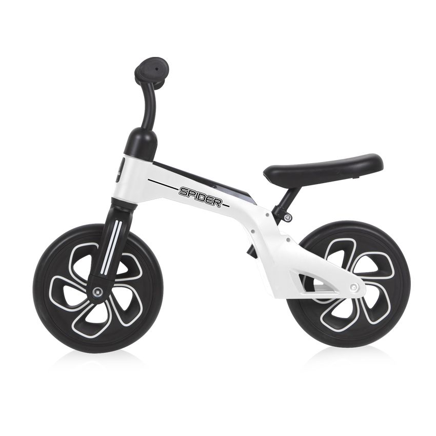 Bicicleta fara pedale unisex 10 inch Lorelli Spider alb - poza 2