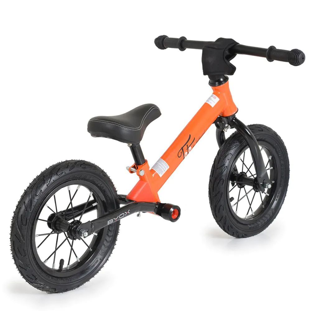 Bicicleta fara pedale unisex 12 inch Byox Toto Orange - poza 3