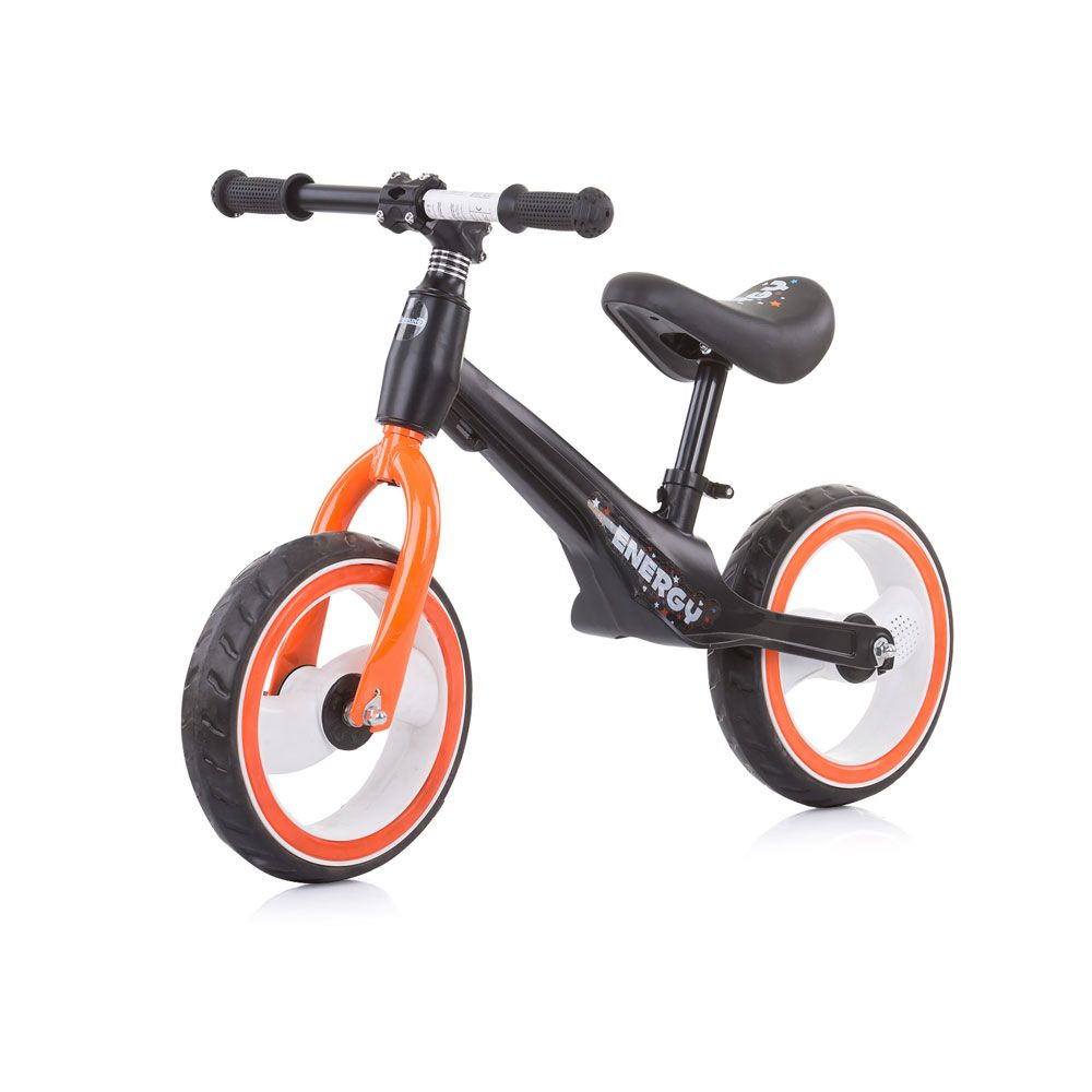 Bicicleta fara pedale unisex 12 inch Chipolino Energy Balancing Portocaliu - poza 1
