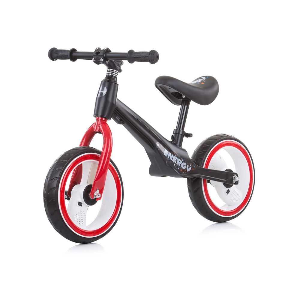Bicicleta fara pedale unisex 12 inch Chipolino Energy Balancing Rosu - poza 1