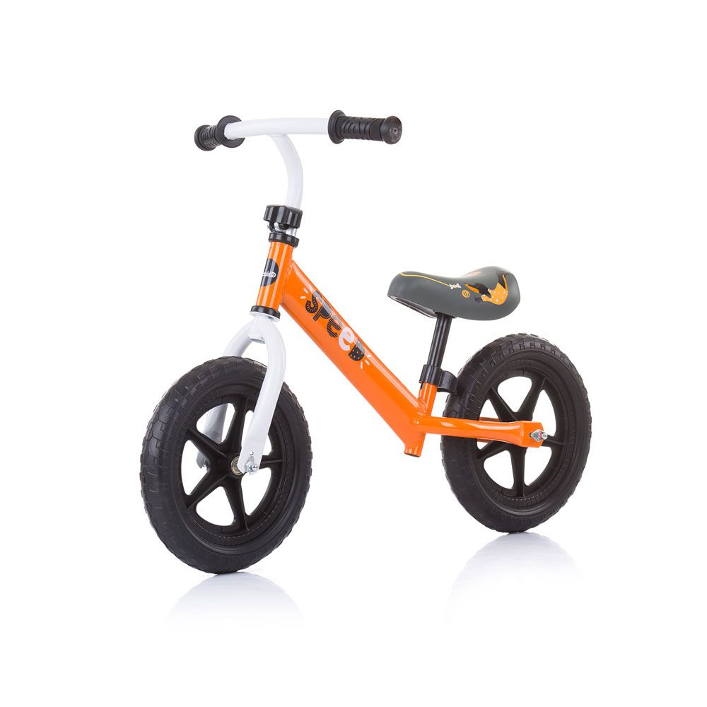 Bicicleta fara pedale unisex 12 inch Chipolino Speed Balancing Portocaliu - poza 1