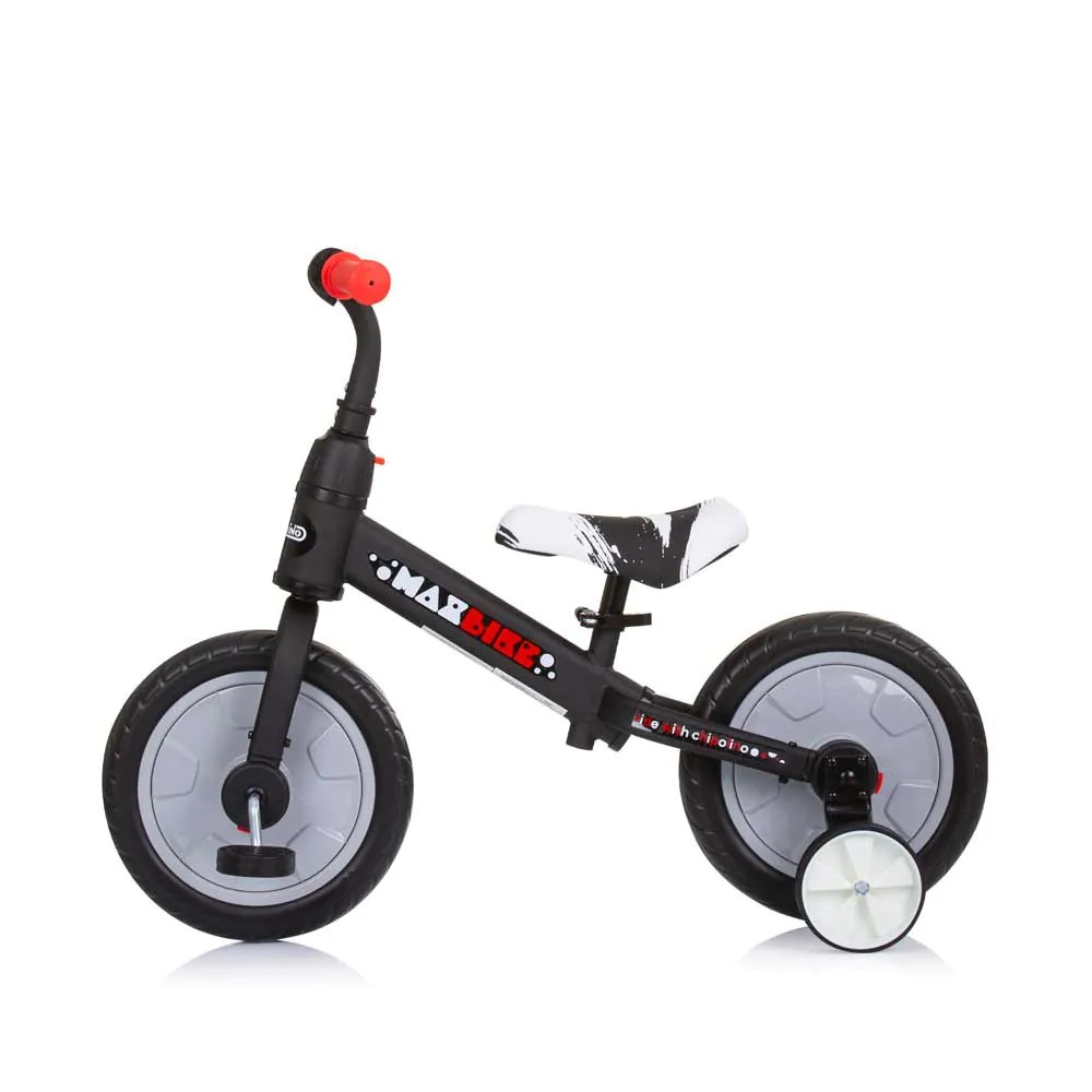 Bicicleta fara pedale unisex Chipolino Max Bike Gri - poza 3