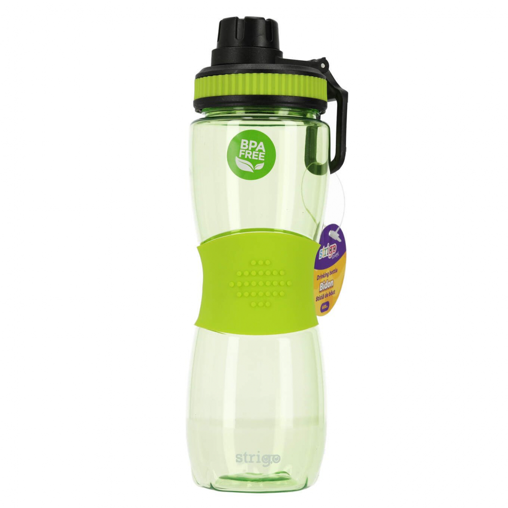 Bidon Strigo cu Manson Cauciuc, 600 ml, Verde