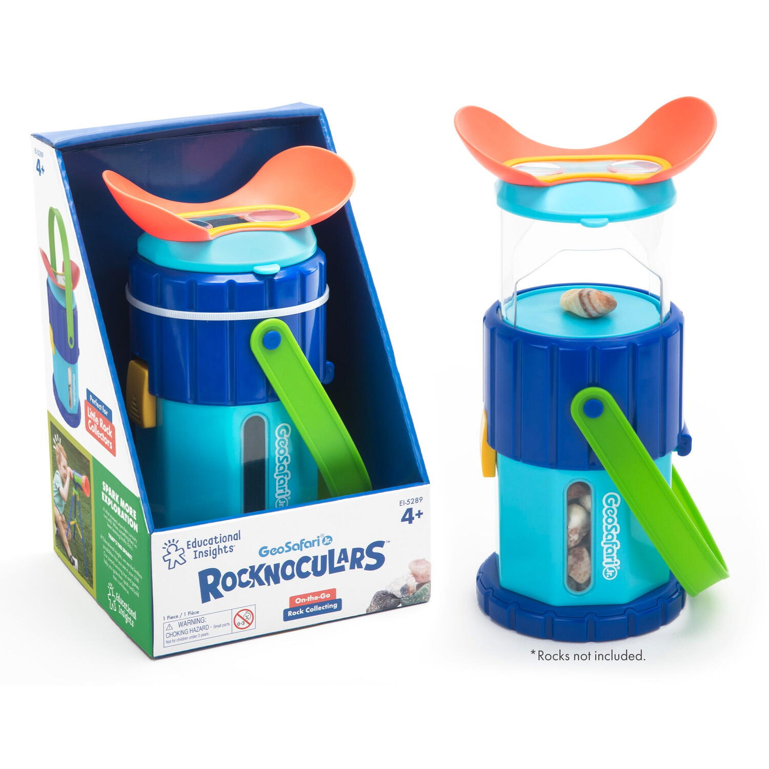 Binoclu GeoSafari Jr- Micutul explorator al rocilor