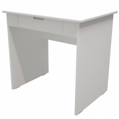 Birou cu sertar Quadro alb - alb - poza 1