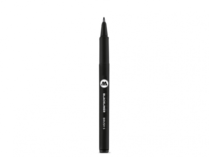 Blackliner Brush S,tip pensula,negru