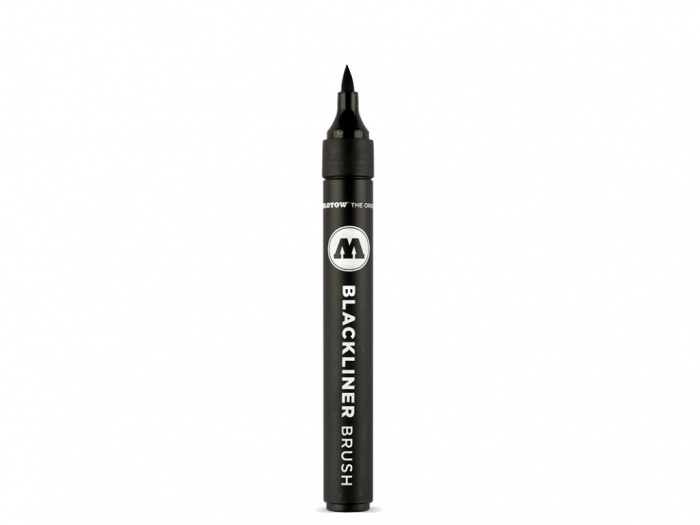 Blackliner Brush,varf tip pensula,negru