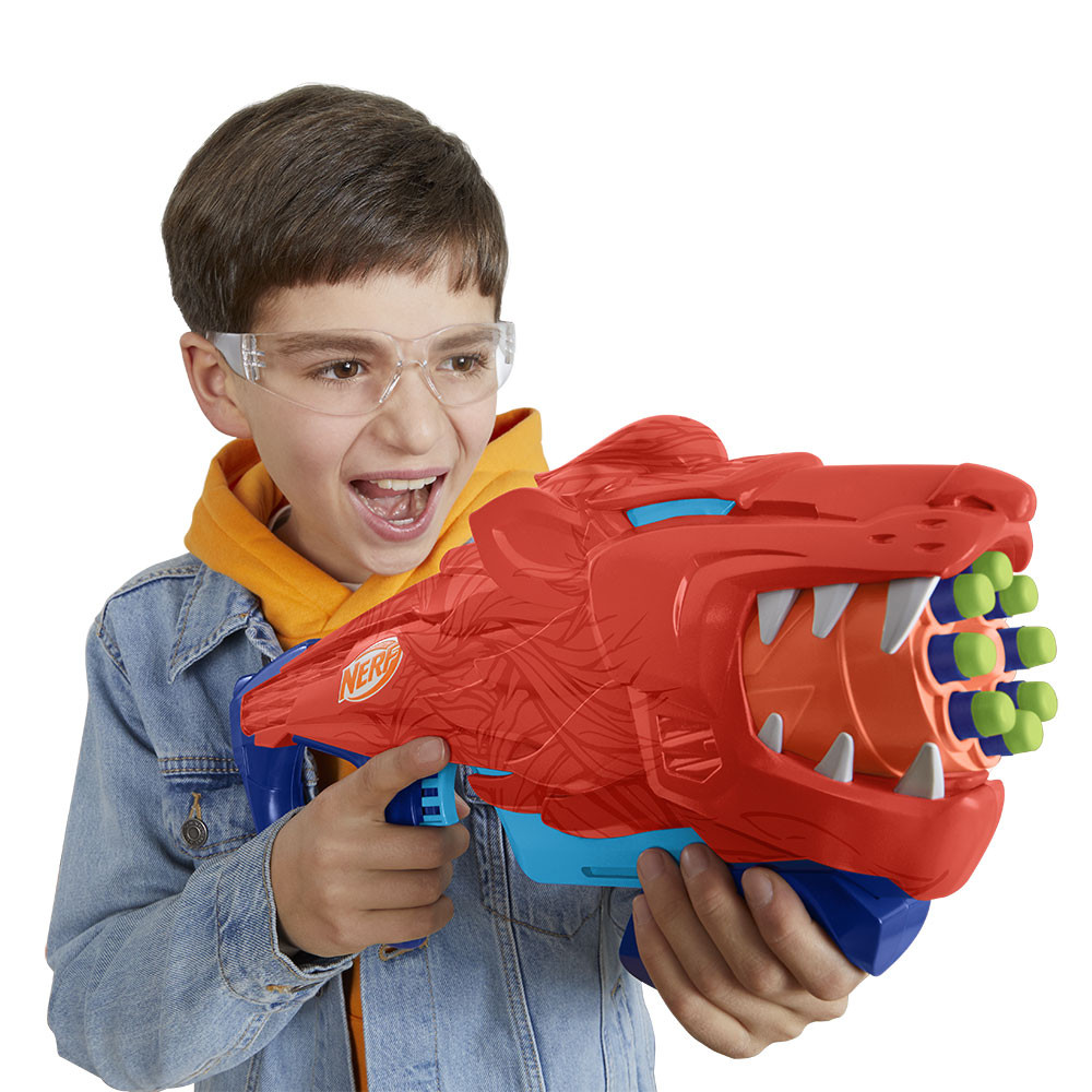 Blaster cu 16 proiectile Hasbro Nerf Lionfury - poza 4