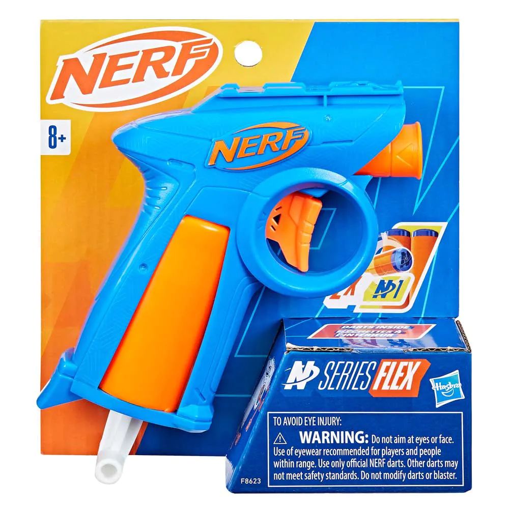 Blaster cu 2 proiectile Hasbro Nerf N Series Flex - poza 2