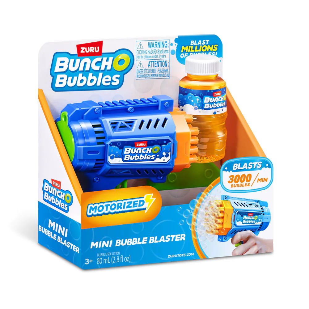 Blaster cu baloane de sapun Bunch O Bubbles Mini 3000 - poza 4