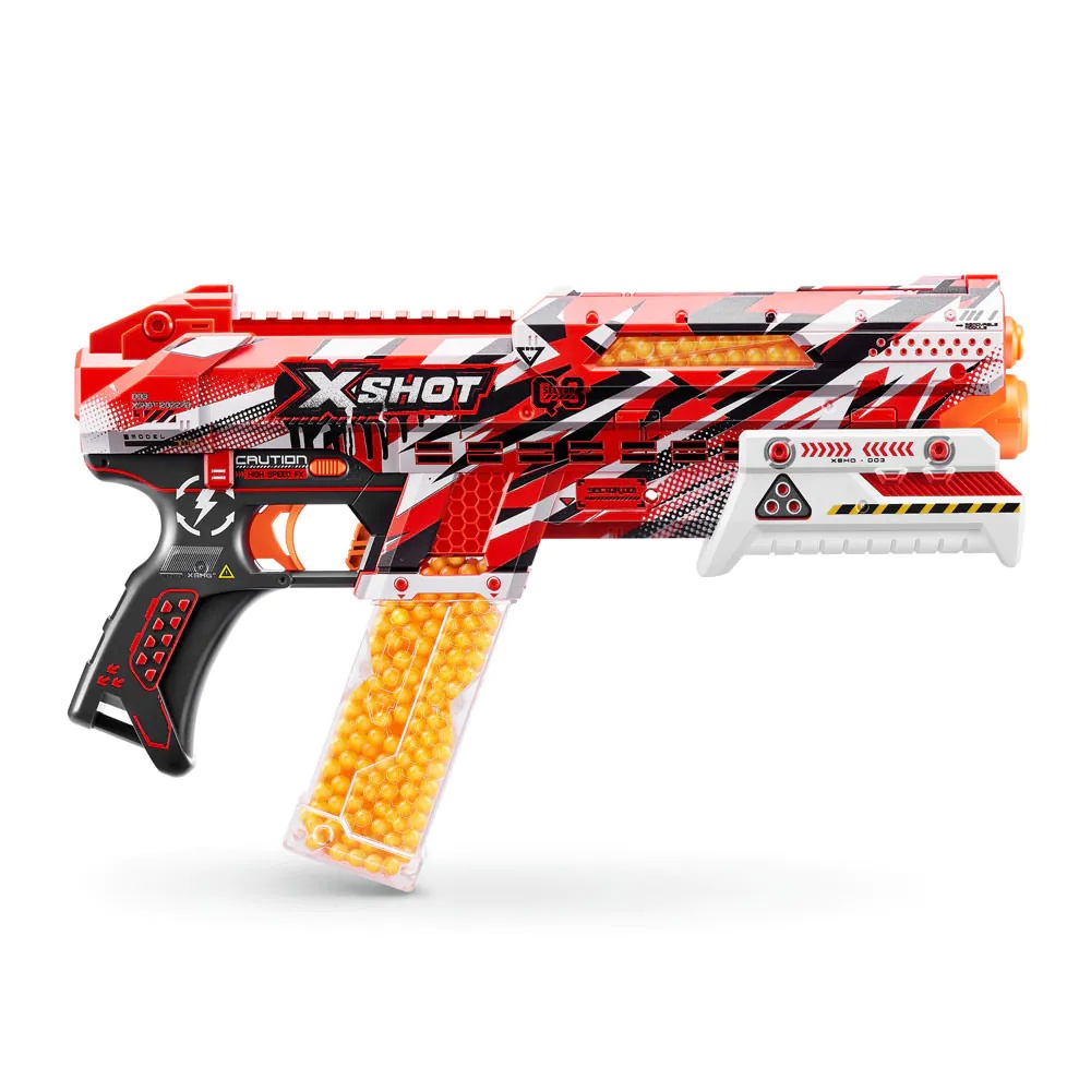 Blaster cu bile din gel si ochelari de protectie Zuru X Shot Hyper Gel Clutch - poza 1