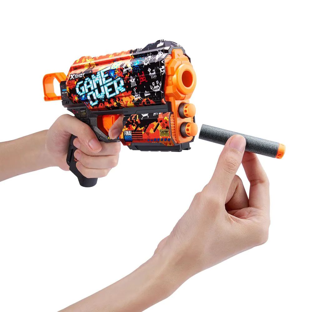 Blaster X-Shot Skins Flux cu 8 proiectile moi - poza 3