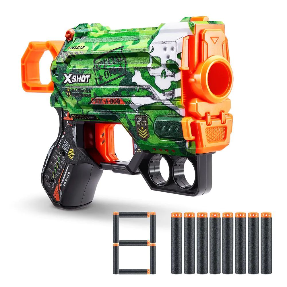 Blaster X-Shot Skins Menace cu 8 proiectile moi - poza 5