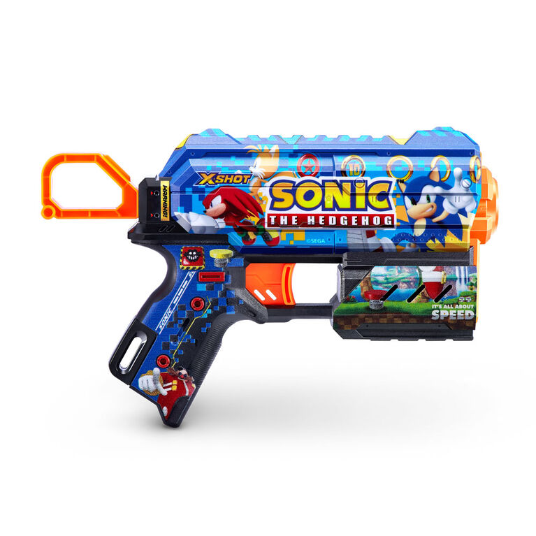 Blaster X Shot Sonic Flux cu 8 proiectile - poza 2