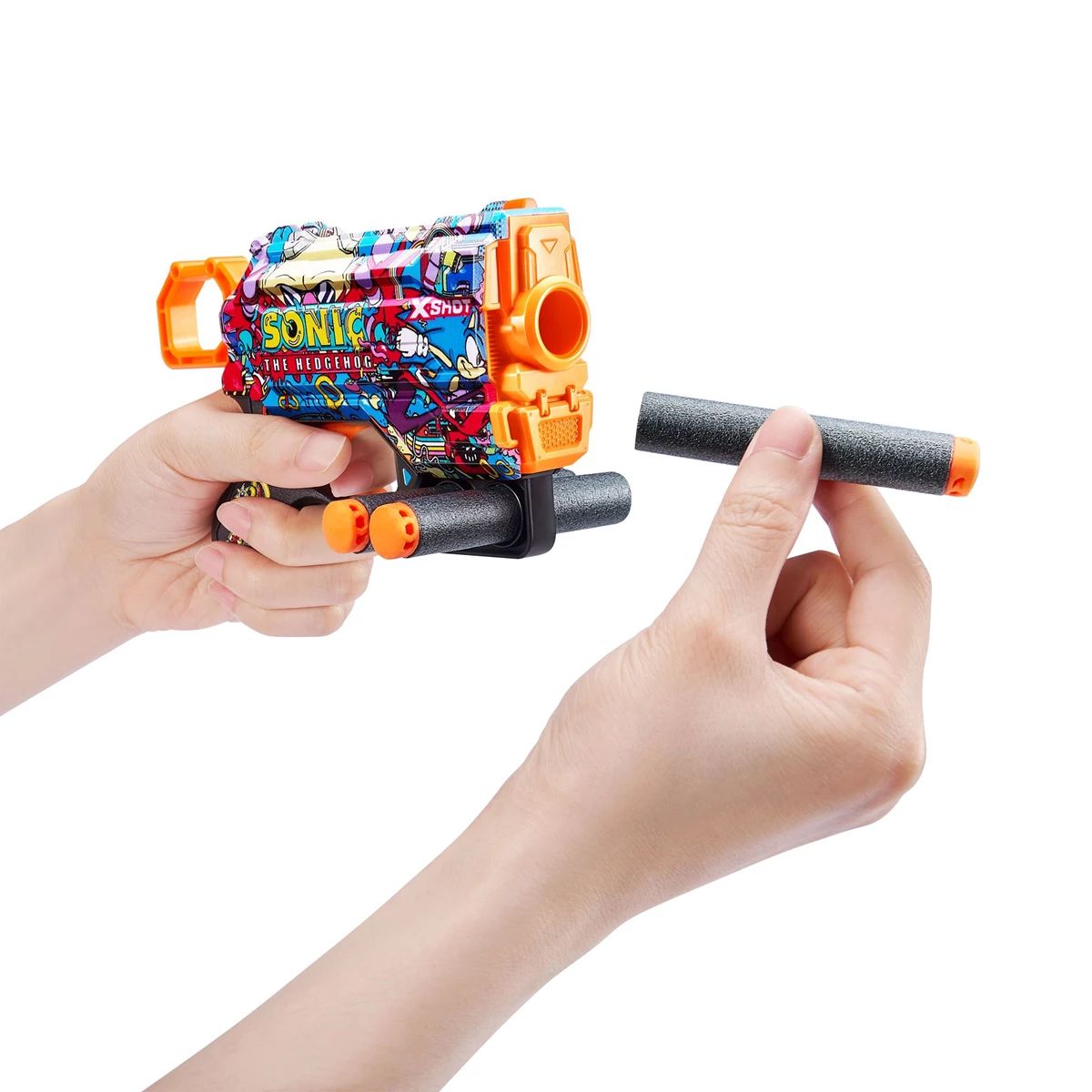 Blaster Zuru X Shot Sonic Menace cu 8 proiectile - poza 3