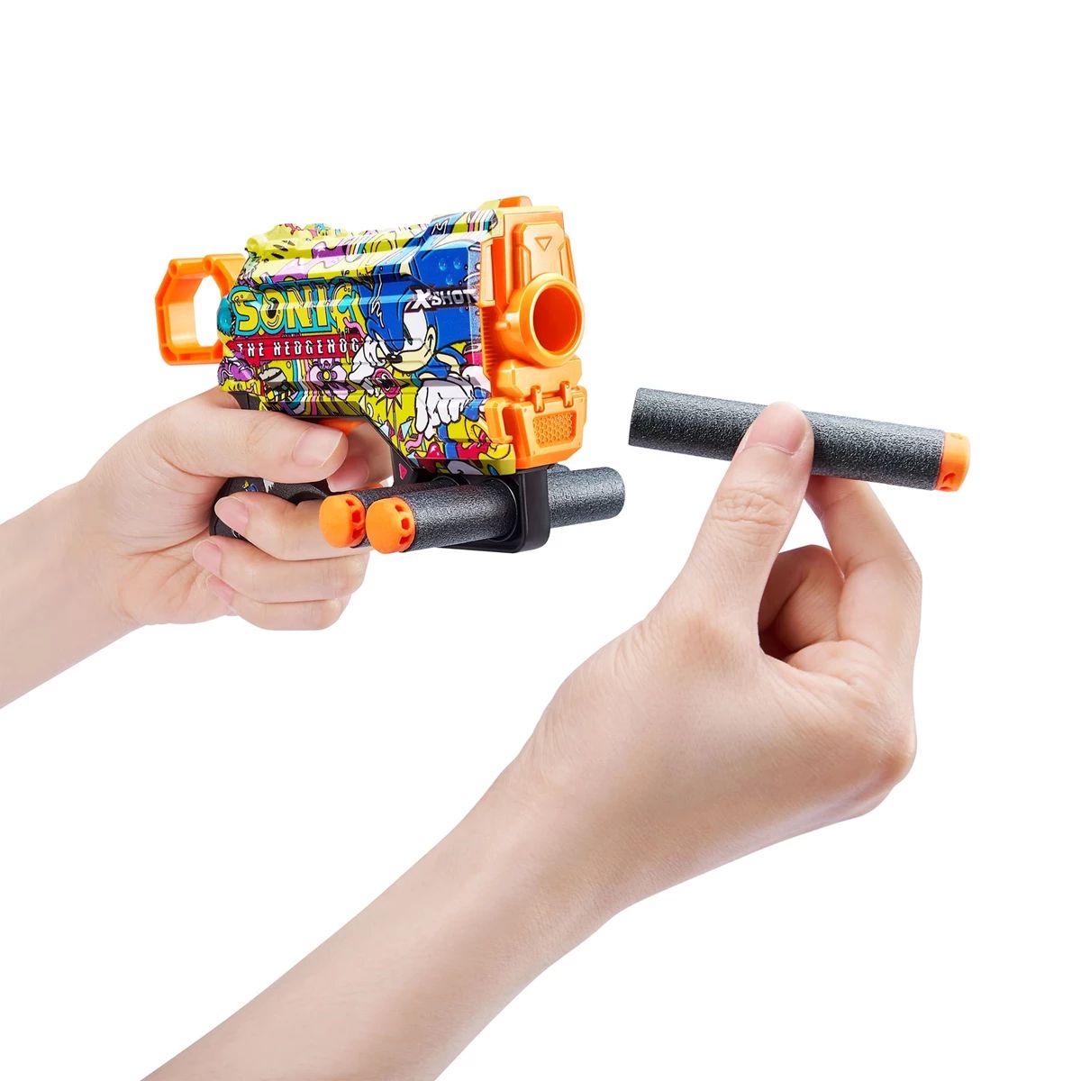 Blaster Zuru X Shot Sonic Menace cu 8 proiectile - poza 5