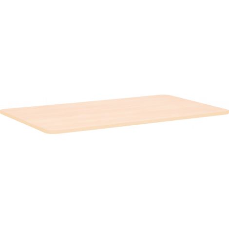 Blat de masa artar dreptunghiular Quadro cu cant bej - poza 1