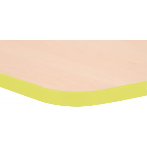 Blat de masa artar patrat Quadro cu cant verde - poza 3