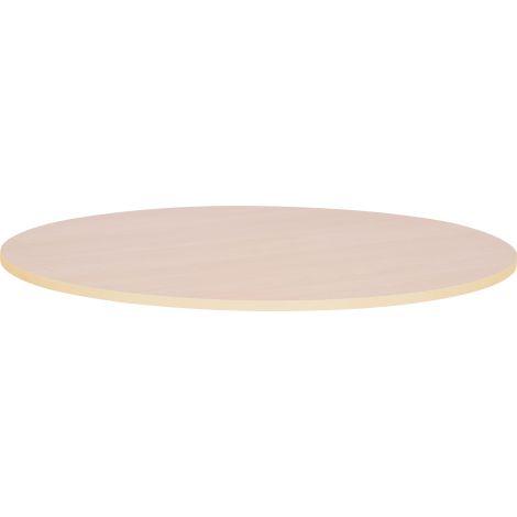 Blat de masa artar rotund Quadro cu cant bej - poza 1