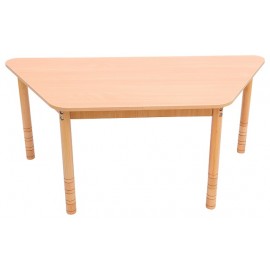 Blat masa - Trapezoidal - Cant Colorat – Fag - poza 2