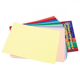 Bloc carton A4 10 file colorate 150 gr - poza 1
