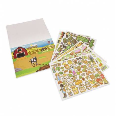 Bloc cu abtibilduri reutilizabile Ferma Melissa & Doug - poza 2