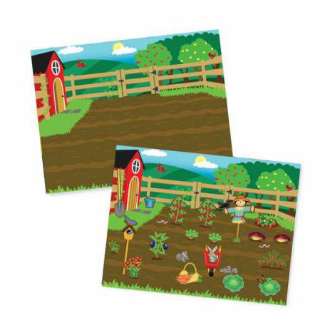 Bloc cu abtibilduri reutilizabile Ferma Melissa & Doug - poza 3