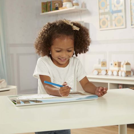 Bloc cu desenat punct cu punct Animale si numere - Melissa and Doug - poza 2