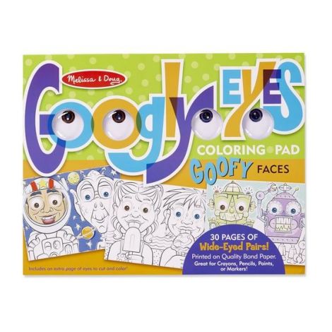 Bloc cu desene de colorat Mutrite Caraghioase Melissa and Doug - poza 3