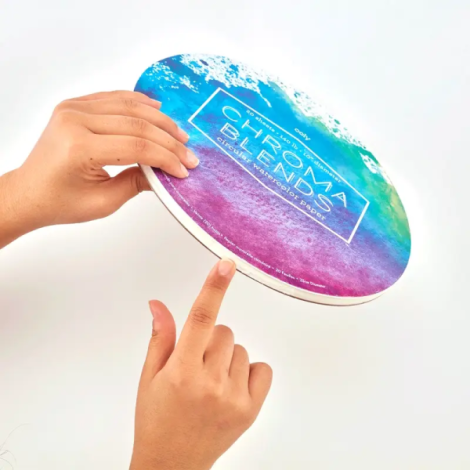 Bloc desen circular Watercolor Chroma Blends - poza 5