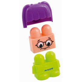 Blocks Super Scoala 96 piese - Miniland - poza 2