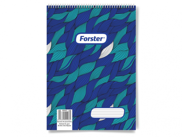 Blocnotes cu spirala A4,dictando,50 file,30g mp
