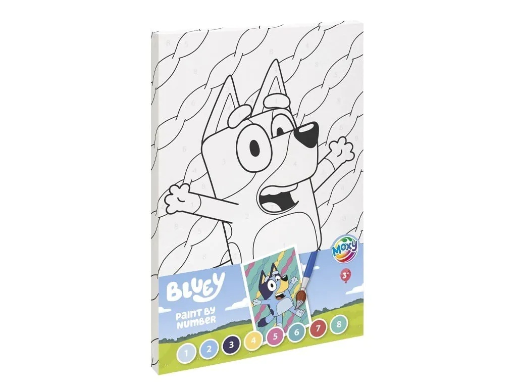 Bluey Pictura pe Numere in Rama 29.5x19.5 cm - poza 1