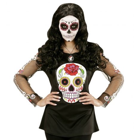 Bluza dia de los muertos - poza 1