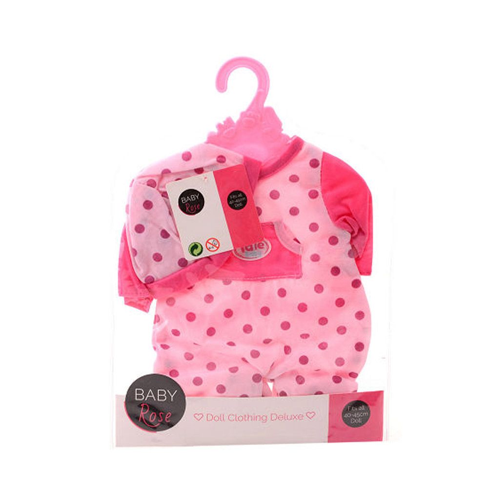 Body cu caciulita pentru papusi Baby Rose - poza 1